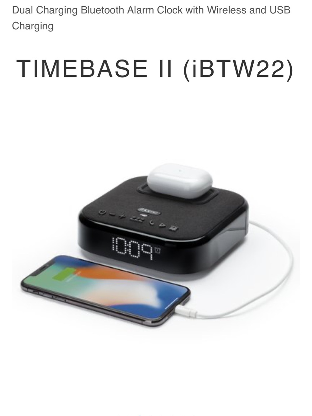iHome TimeBase II - Picture 2 of 7